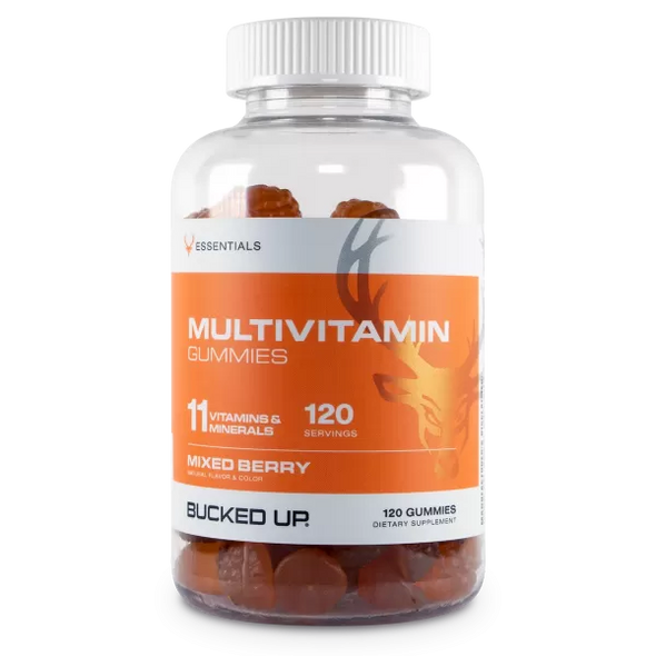 BUCKED UP MULTIVITAMIN GUMMIES 120 SERV