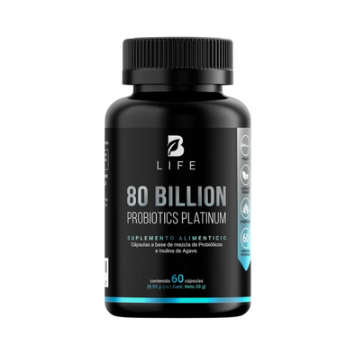 B LIFE - 80 BILLION PROBIOTICS PLATINUM 60 CAPS