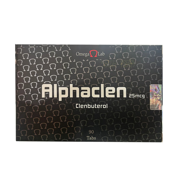 OMEGA LAB - ALPHACLEN 25 MCG 90 TABLETAS CLENBUTEROL