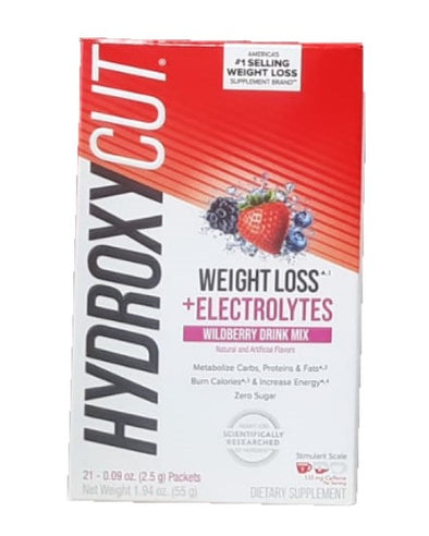 HYDROXICUT WEIGHT LOSS+ ELECTROLYTES 21 PACKETS
