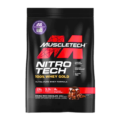 MUSCLE TECH - NITRO TECH WHEY GOLD 8 LBS