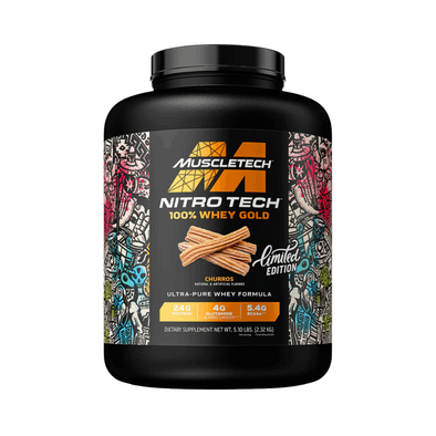 MUSCLE TECH - NITRO TECH WHEY GOLD 5 LBS EDICION LIMITADA