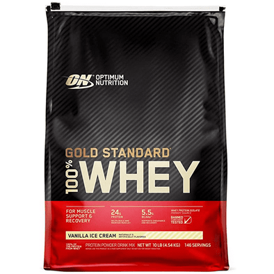 ON - GOLD STANDARD 100% WHEY 10 LBS