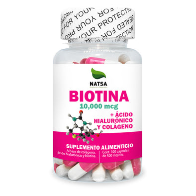 NATSA - BIOTINA 10,000 MCG